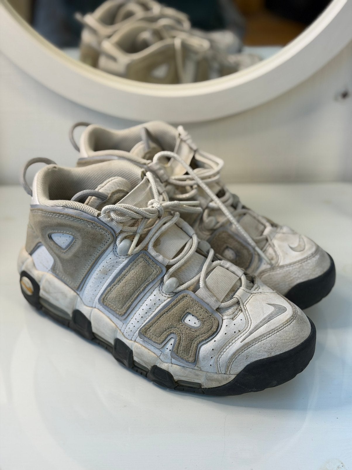 Nike Air More Uptempo ’96  – Taille 43, Enlèvement ou Envoi, Comme neuf, Blanc