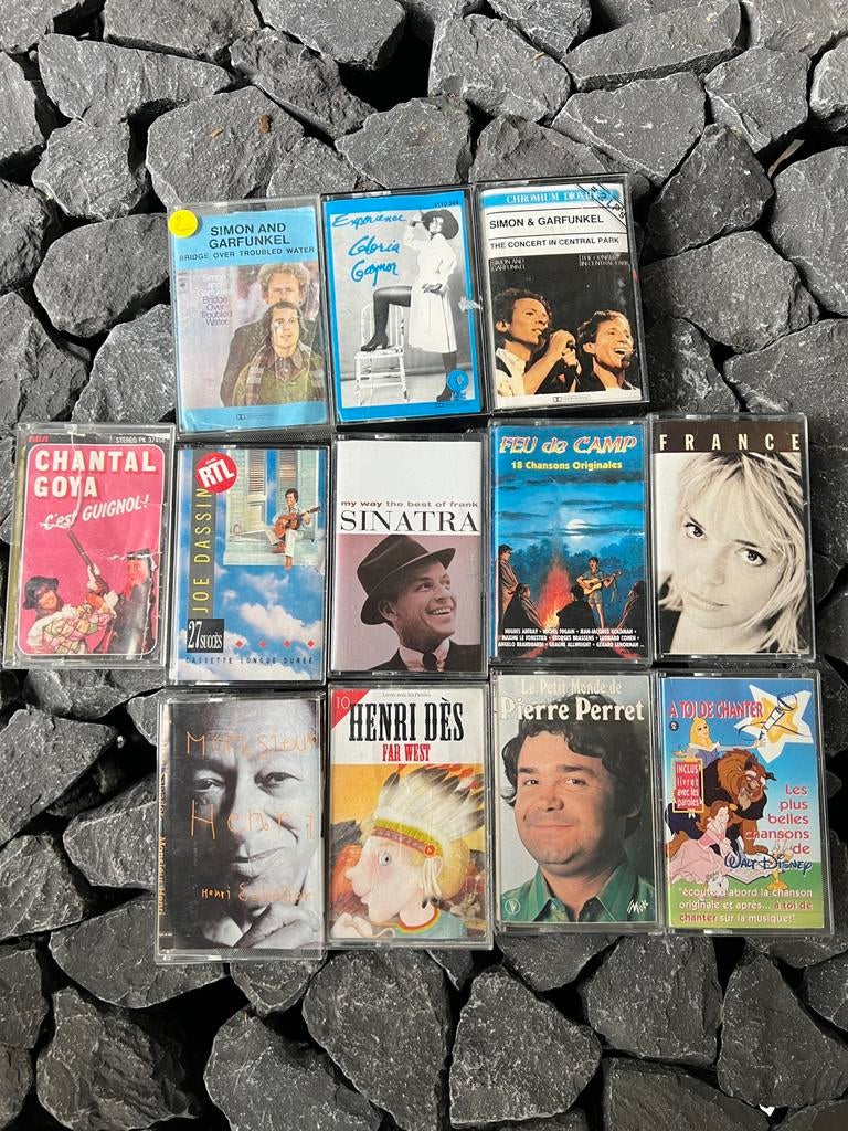 Cassettes audio, Enlèvement ou Envoi, Originale, Albums de collection, 2 à 25 cassettes audio