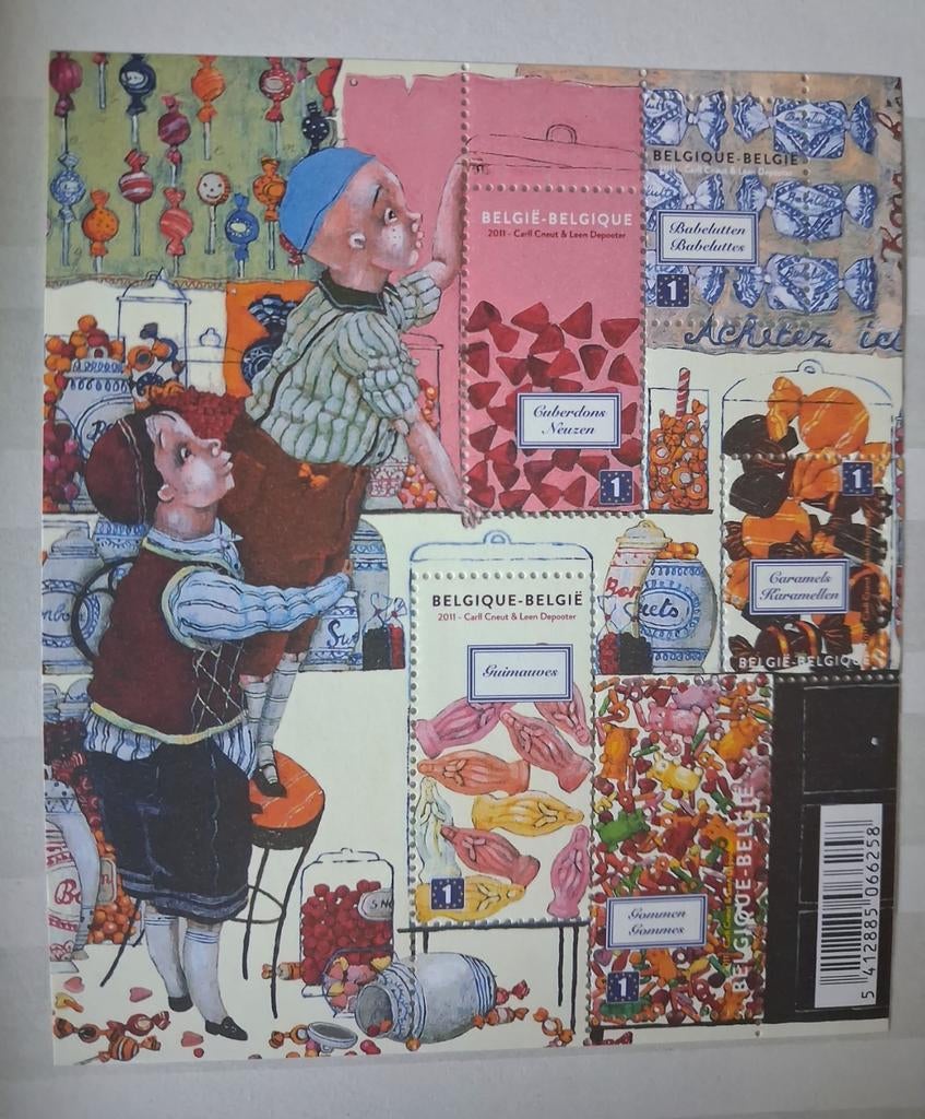 België OBP blok 195 postfris jaar 2011, Ophalen of Verzenden, Postfris