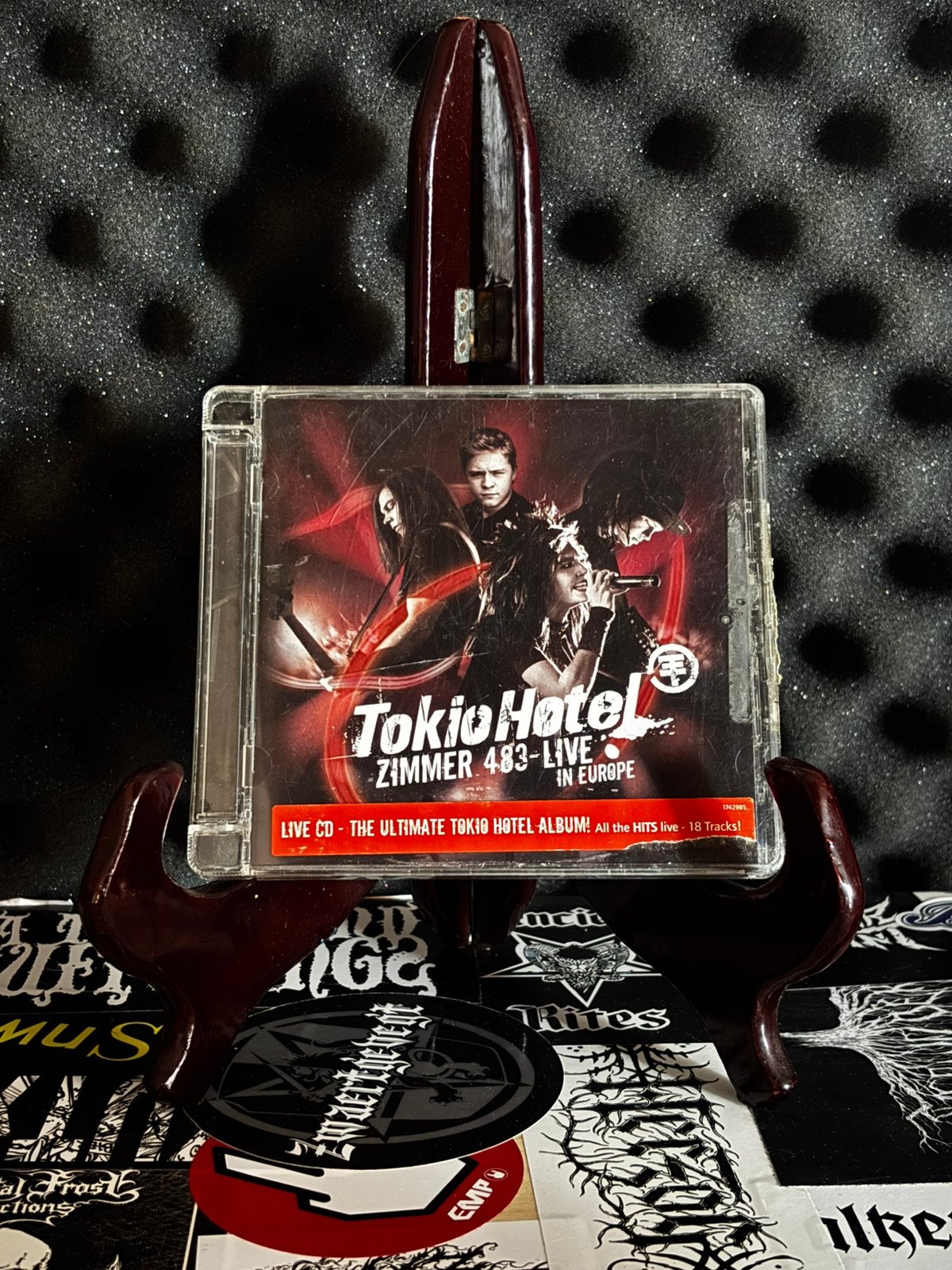 Tokio Hotel : Zimmer 483 - Live In Europe, Enlèvement ou Envoi, Comme neuf, Metal