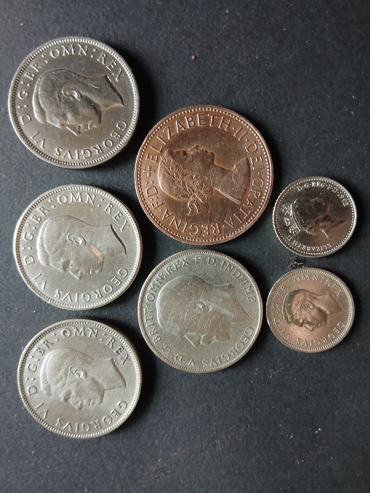 Anciennes pieces de monnaie de  Grande Bretagne., Enlèvement ou Envoi, Argent