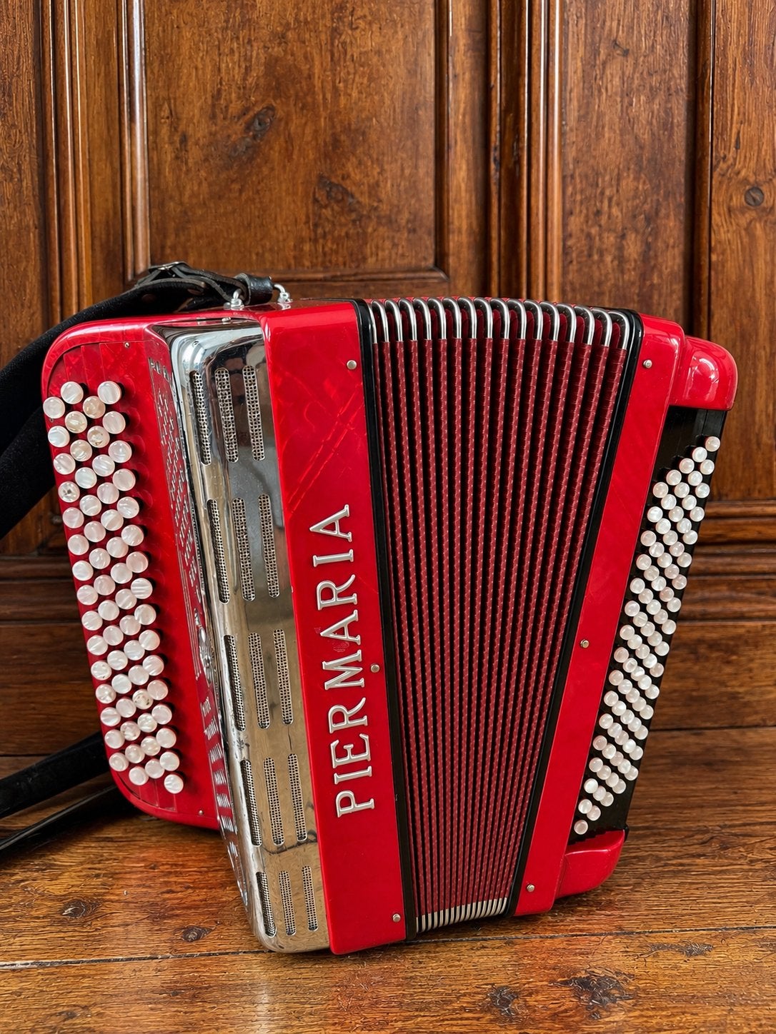 Accordéon chromatique PIERMARIA, Musique & Instruments, Enlèvement, Comme neuf