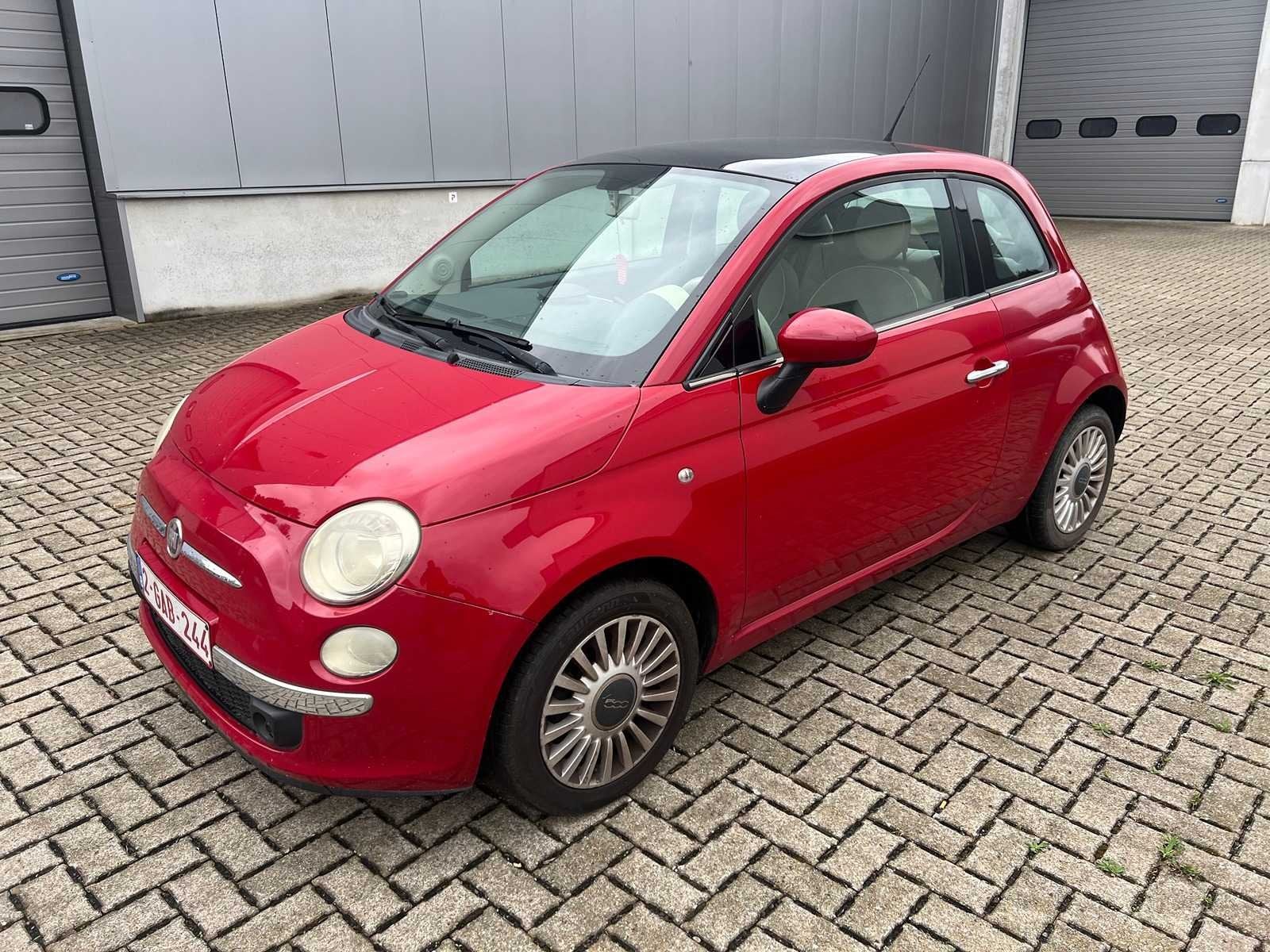 FIAT - 2009 - 500 - 500 - voiture voyageurs, Achat, Entreprise, Boîte manuelle, Autre carrosserie