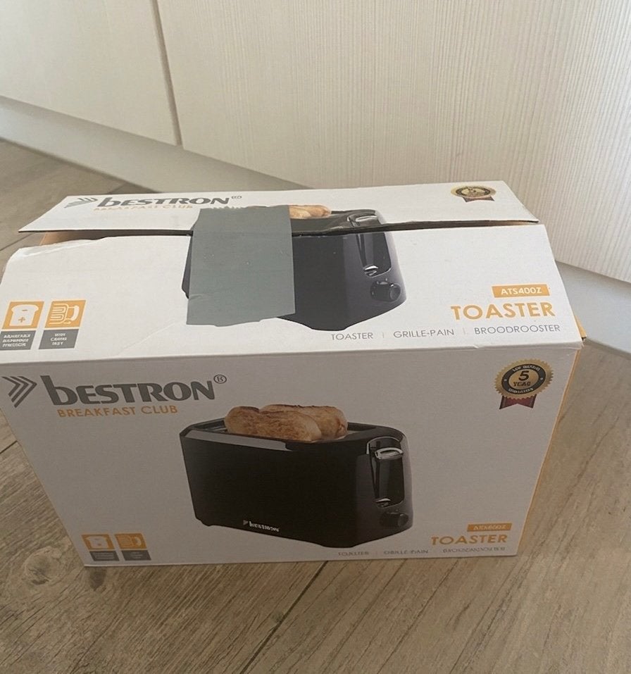 BESTRON  broodrooster: GOED ALS NIEUW!, Enlèvement, Ramasse-miettes amovible