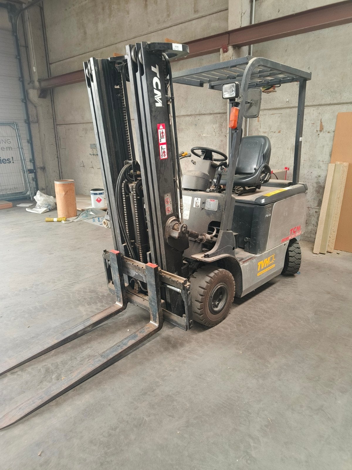 heftruck 2,5 ton. electrisch.  6500 draaiuren.   zeer goed, Électrique, Enlèvement, 2000 à 3000 kg, TCM 5124