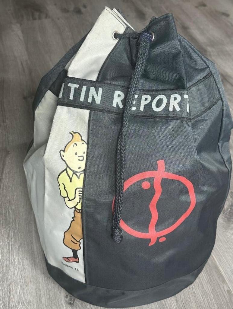 Grand sac à dos collector TINTIN REPORTER nylon 52Lx63H -30€, Enlèvement ou Envoi, Tintin, Neuf, Ustensile