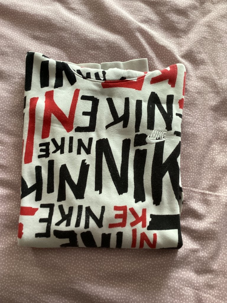 Sweat-shirt, Enlèvement ou Envoi, Nike, Comme neuf, Blanc
