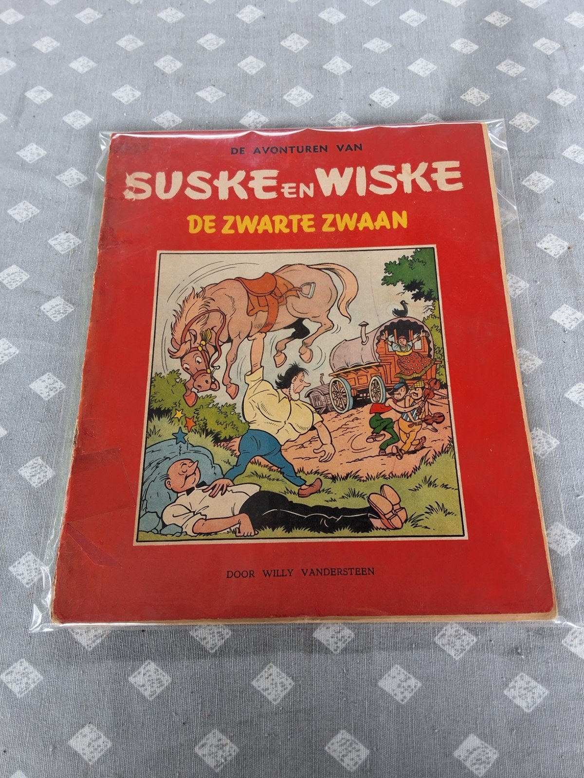 Suske en Wiske - De zwarte zwaan 1ste druk 1959, Boeken, Ophalen of Verzenden