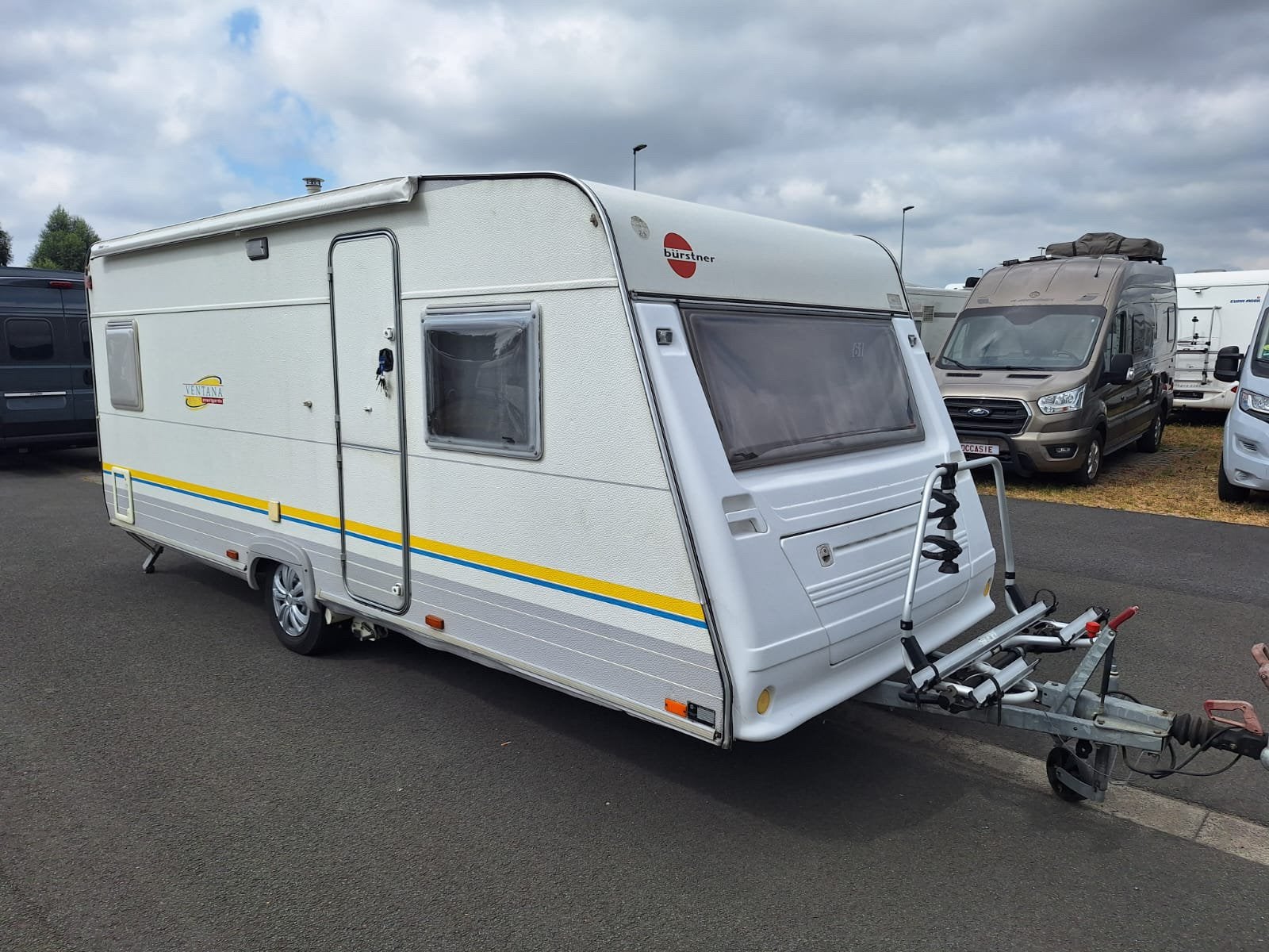 Burstner Ventana 500, Caravans en Kamperen, Rondzit, Bedrijf, 750 - 1000 kg, Schokbreker