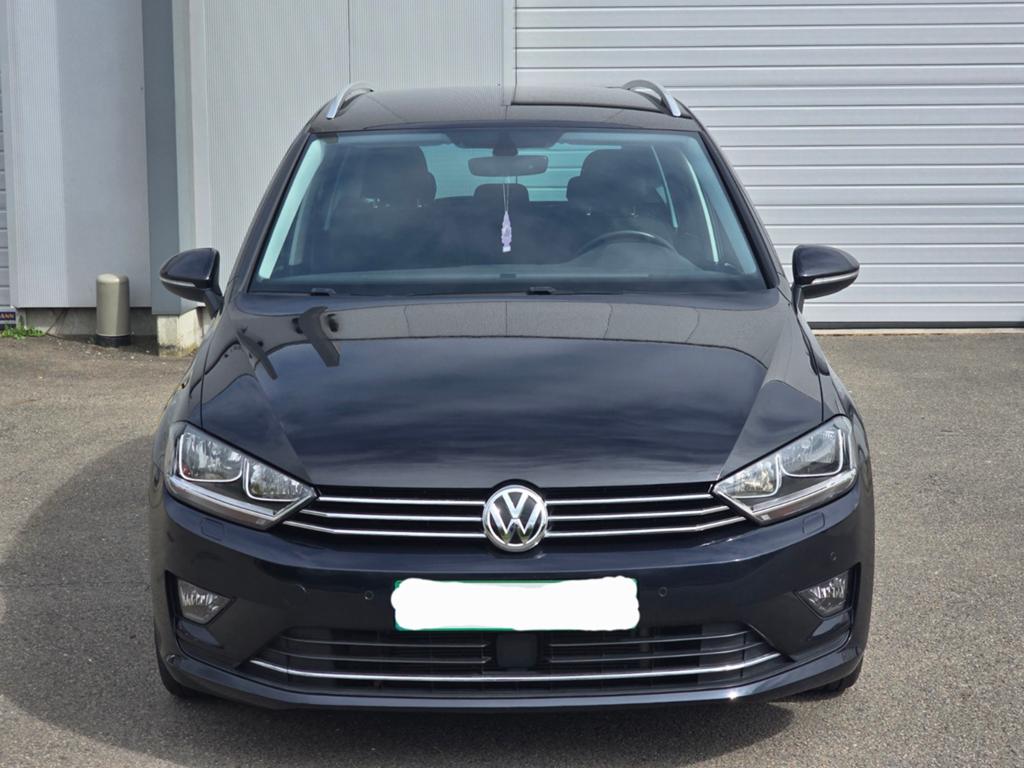 VW Golf 7 Sportsvan 1.4TSI CARPLAY 125pk | 2018 |GARANTIE, Auto's, Volkswagen, 4 cilinders, Zwart, Golf Sportsvan, Bedrijf