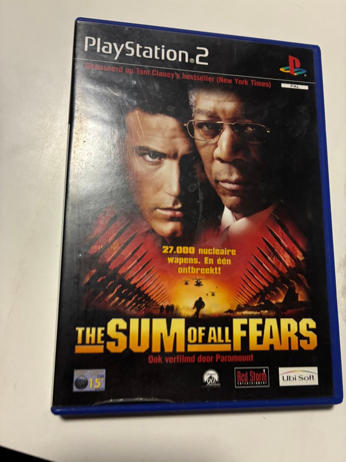 The Sum of All Fears - PlayStation 2 (PS2) - Actie/Shooter, Consoles de jeu & Jeux vidéo, Enlèvement ou Envoi, Comme neuf, Shooter