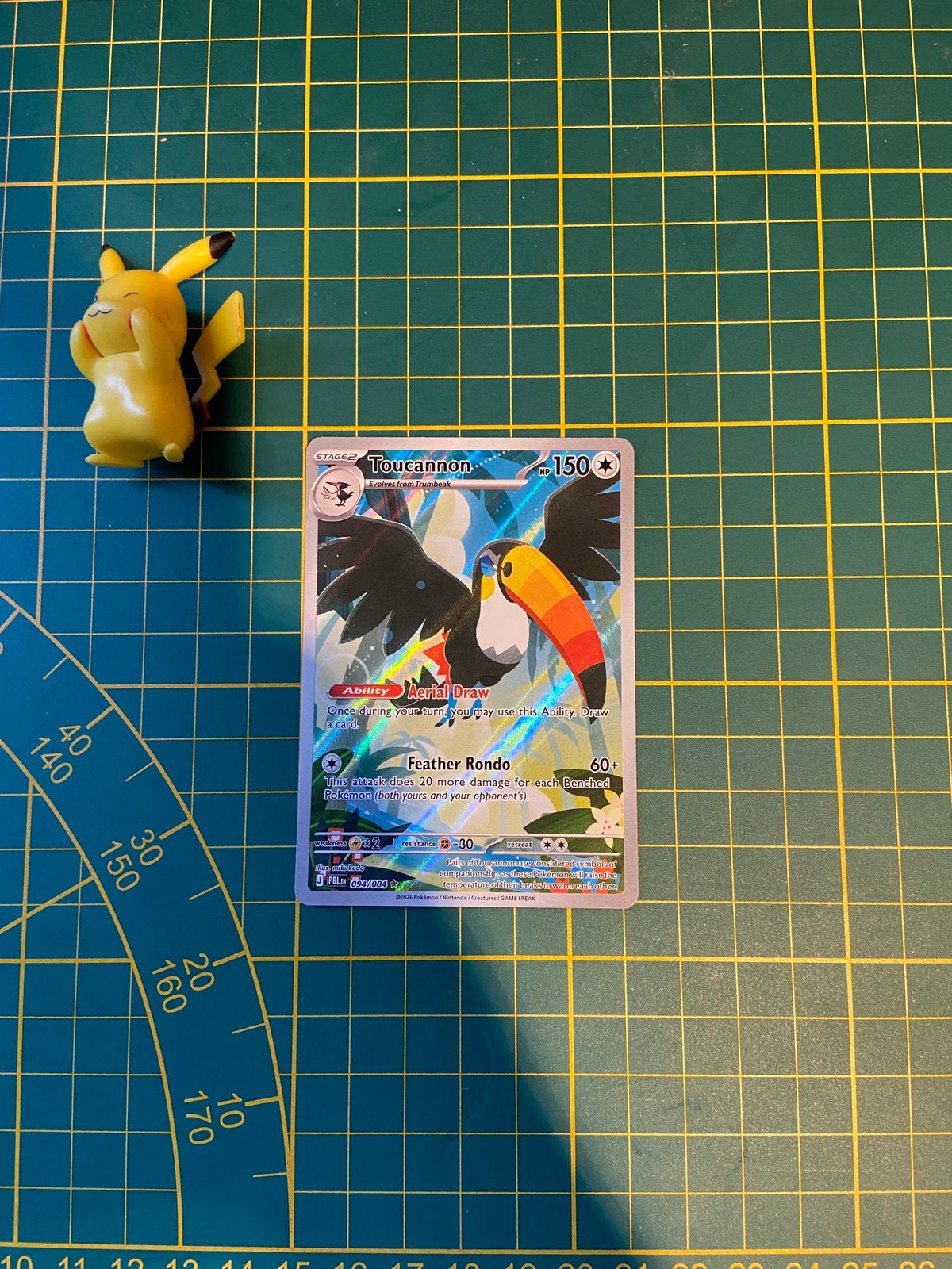 Toucannon pokemon card, Enlèvement, Comme neuf