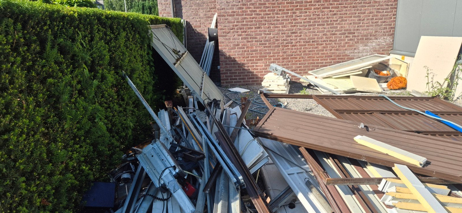 GRATIS OUD IJZER in ruil dat alles weg moet ., Doe-het-zelf en Bouw, Metalen, Ophalen, IJzer
