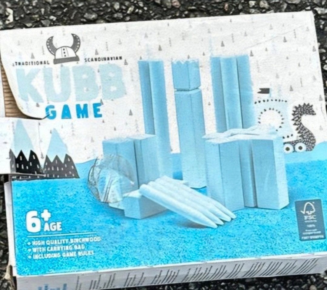 KUBB spel, Ophalen