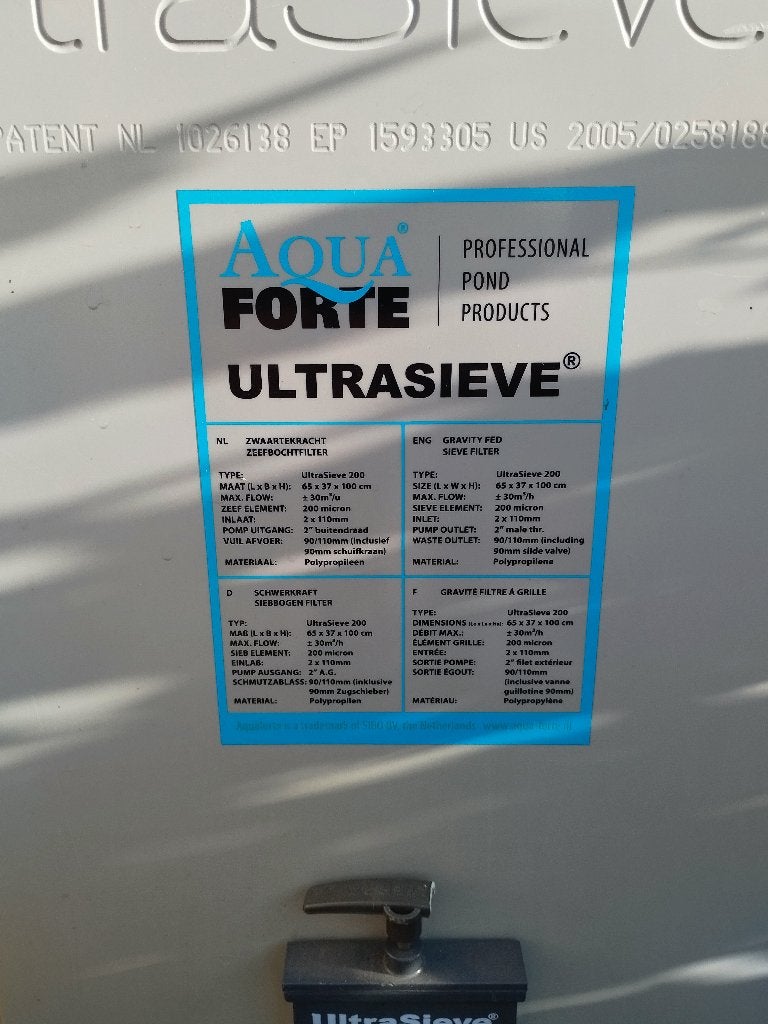 UltraSieve III voorfilter voor vijver of zwemvijver, Jardin & Terrasse, Accessoires pour étangs, Enlèvement, Utilisé, Filtre de bassin