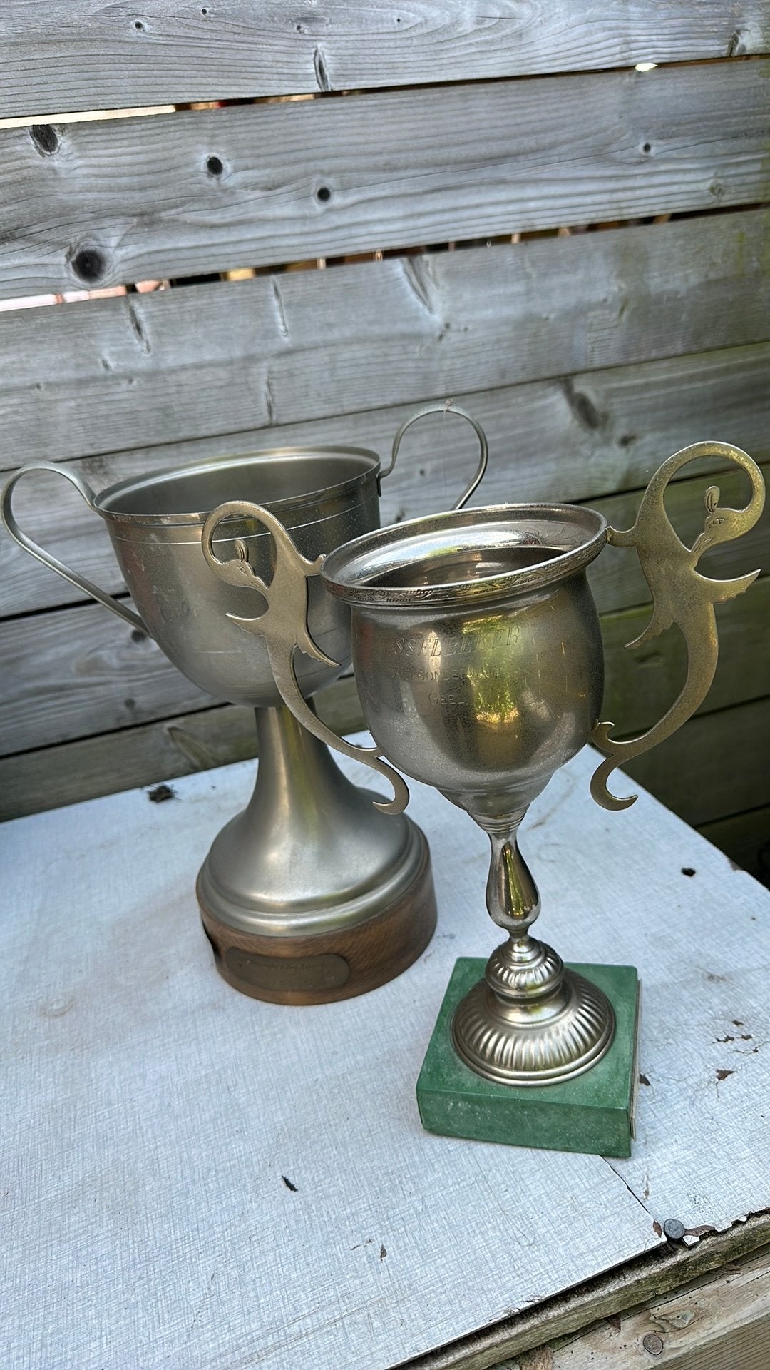 vintage trofeeën, Ophalen of Verzenden