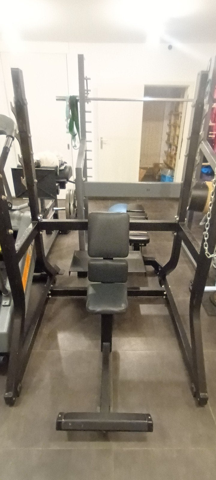 Technogym press, Ophalen, Gebruikt, Rug