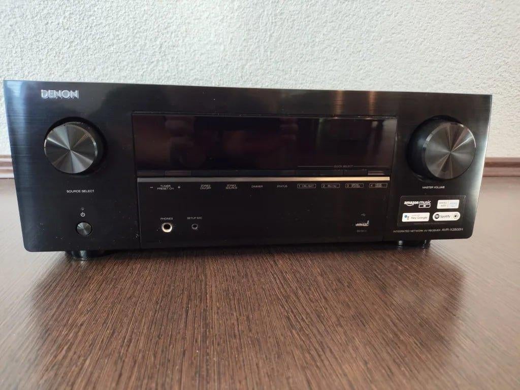 Denon AVR-X2800H AV-receiver, Audio, Tv en Foto, Versterkers en Ontvangers, Ophalen of Verzenden, Denon