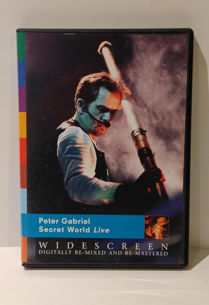 Peter Gabriel Secret World Live Widescreen Remastered DVD, Alle leeftijden, Ophalen of Verzenden, Zo goed als nieuw
