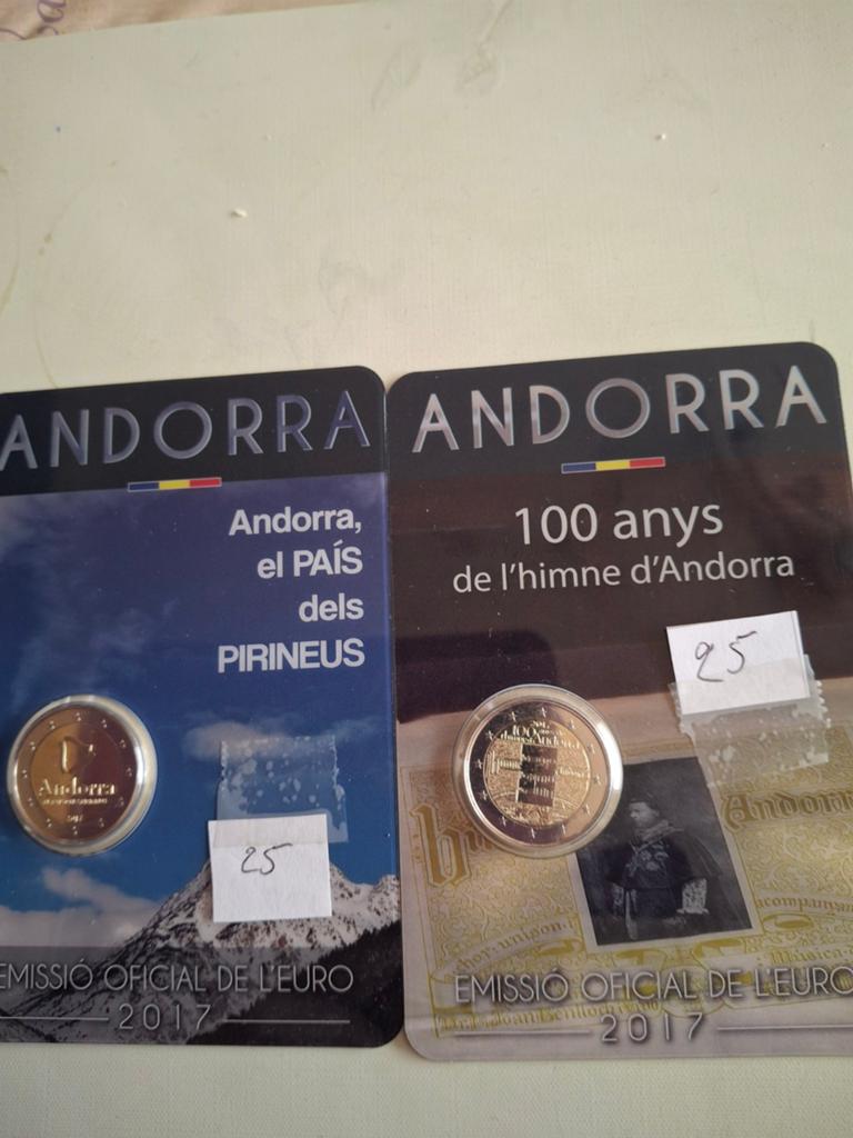 2 euro andorra 2017, Ophalen, 2 euro