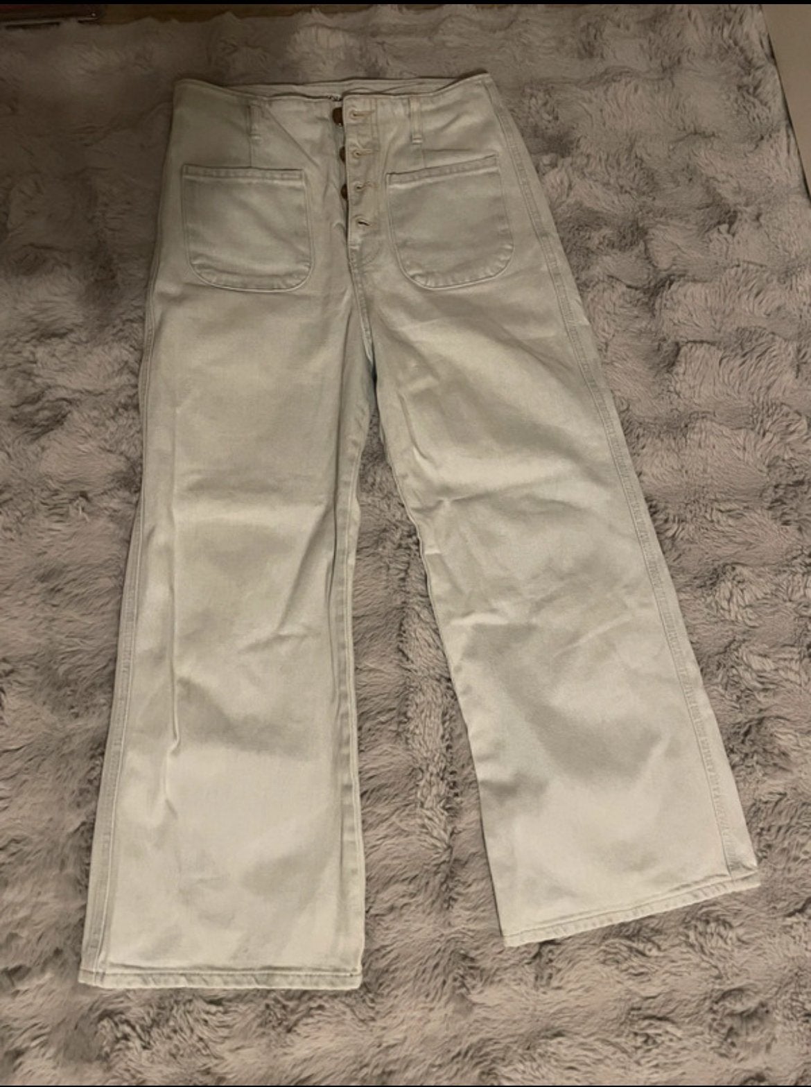 Zara broek, Kleding | Dames, Broeken en Pantalons, Blauw, Zo goed als nieuw, Lang, Ophalen