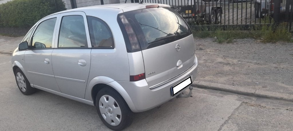 Opel Meriva A (2007 - Euro 4), Autos, Opel, Argent ou Gris, Achat, Boîte manuelle, Noir