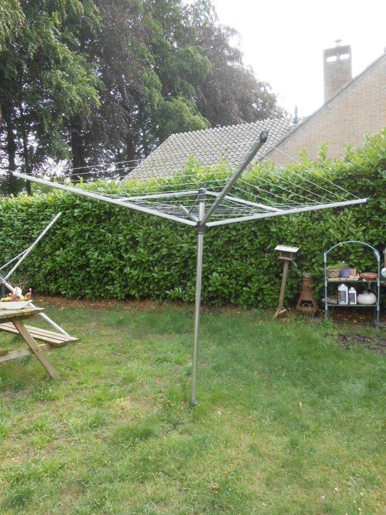 2 stuks droogmolen Brabantia Ø4,5 of Ø3,5 met grondpin, Ophalen, Gebruikt, Droogmolen