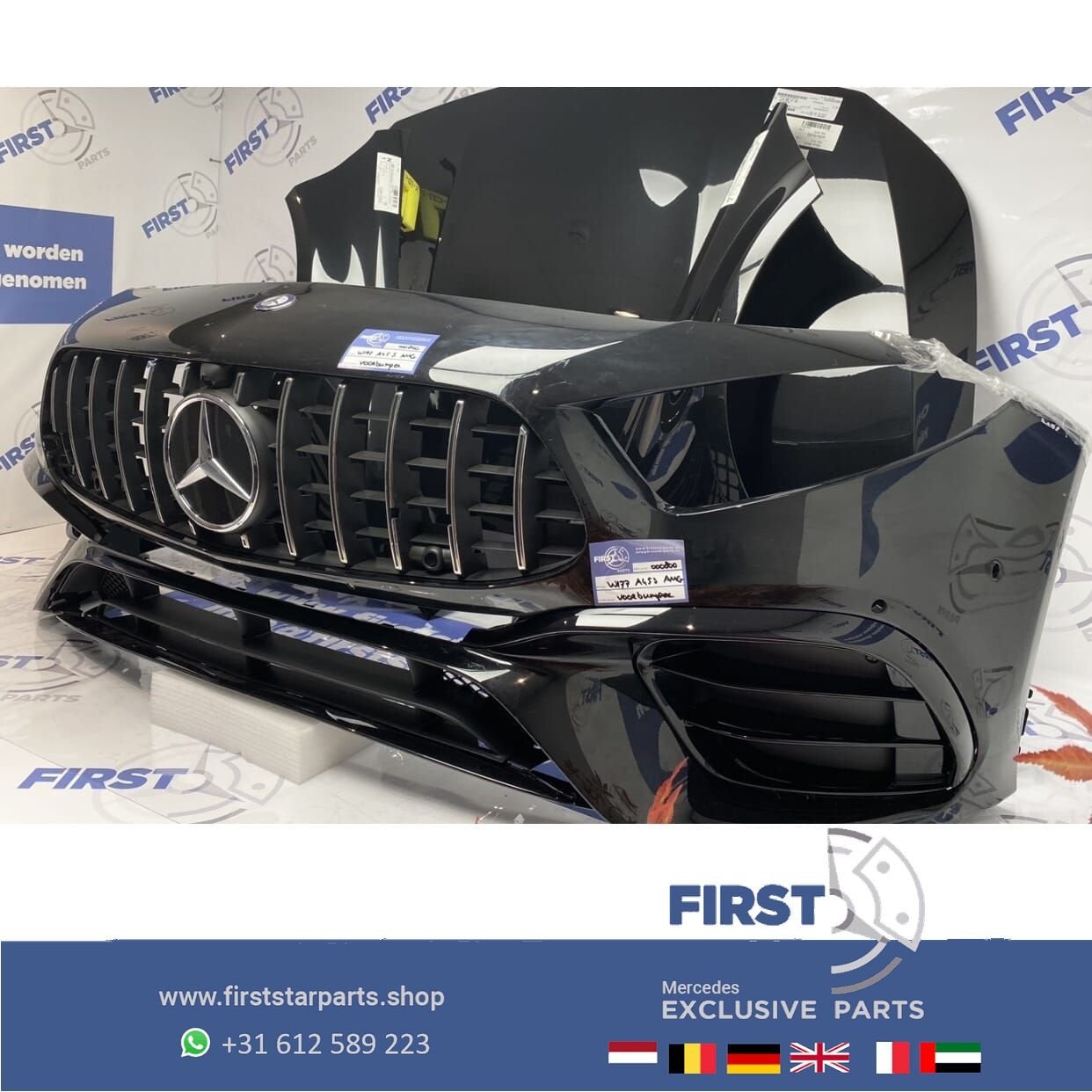 W177 A KLASSE A45s AMG VOORKOP ZWART 2024 PERFORMANCE PAKKET, Utilisé, -, Avant, -