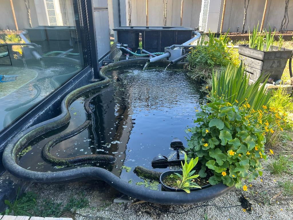 Vijver + filterinstallatie, Tuin en Terras, Ophalen, Gebruikt