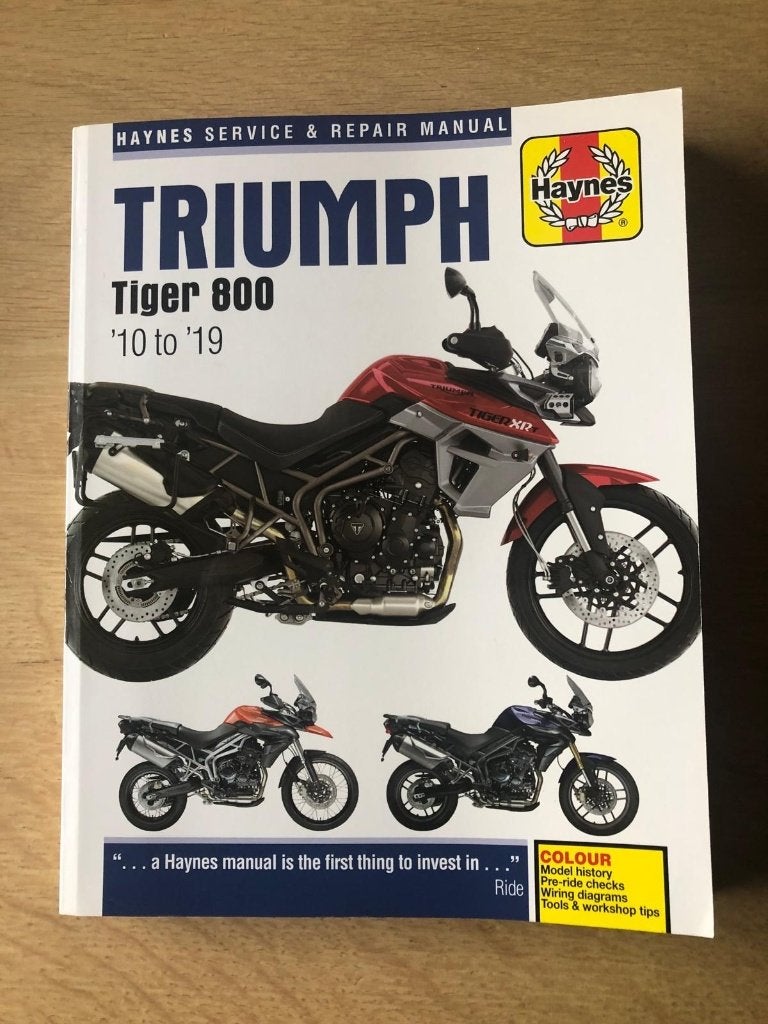 Werkplaatsboek Triumph Tiger 800, Motos, Enlèvement ou Envoi, Triumph