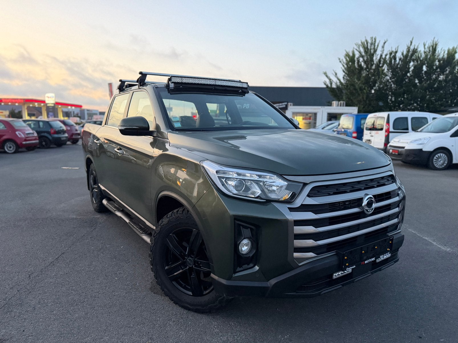 SsangYong Musso Grand 2.2 e-XDi 4x4 Automaat 2021 72.000 km, Auto's, SsangYong, Automaat, Musso, Bedrijf, 4x4