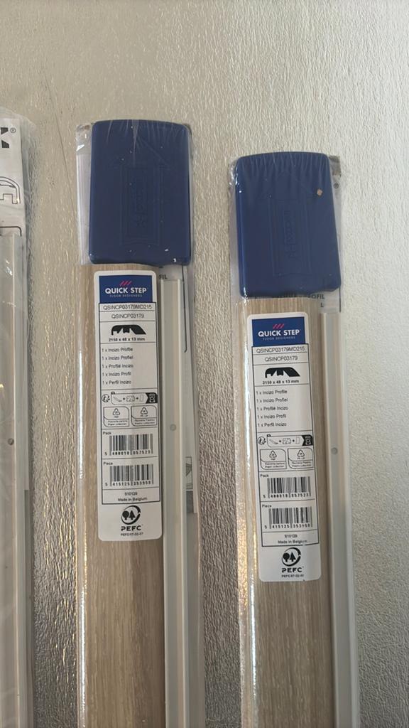 Quickstep incizo profiel, Doe-het-zelf en Bouw, Plinten en Afwerking, Ophalen, Nieuw