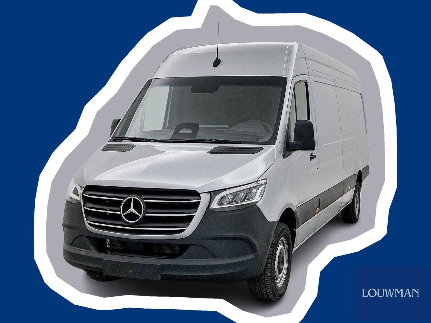 Mercedes-Benz Sprinter 317 1.9 CDI L3H2 RWD Led Adapt cruise, Auto's, Bestelwagens en Lichte vracht, Automaat, Mercedes-Benz, Bedrijf