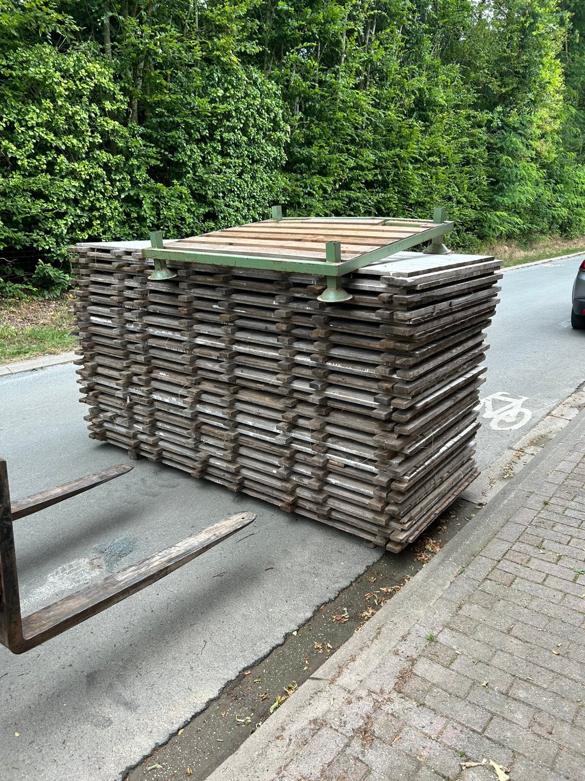 Plancher pour événements, Enlèvement, Utilisé, Planches