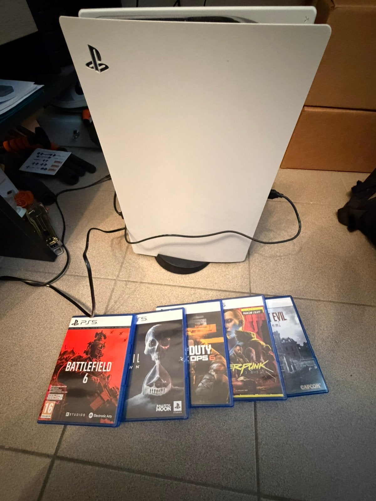 Playstation 5 disc editie 825gb, Ophalen of Verzenden, Zo goed als nieuw, Playstation 5