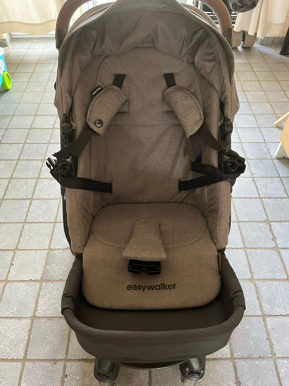 2 in 1 buggy, Ophalen, Zo goed als nieuw, Regenhoes
