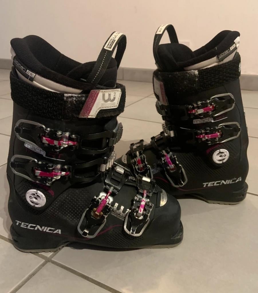 Skischoen maat 37,5 (mondopoint 24) flex 85, Sport en Fitness, Skiën en Langlaufen, Gebruikt, Schoenen, Ski, Ophalen