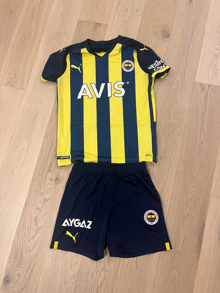 Fenerbahçe Official Home Kit 2021/2022 – 13/14Y – Full Set, Taille S, Enlèvement ou Envoi, Comme neuf, Maillot