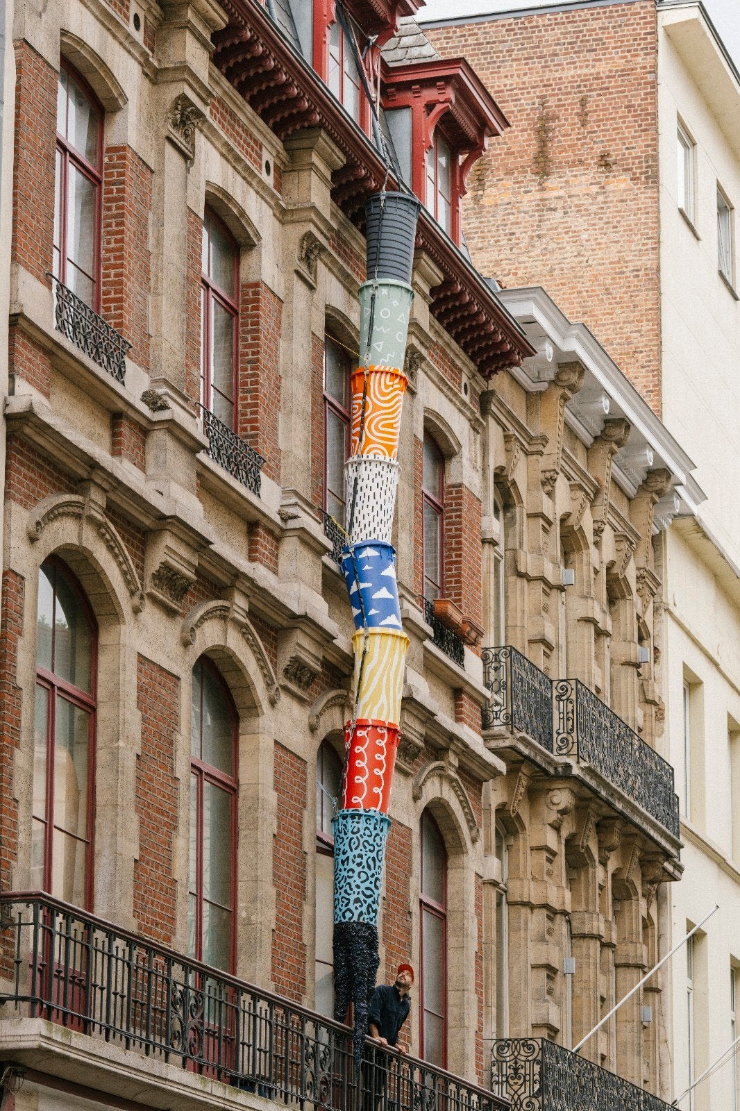 9 tubes d'évacuation de déchets - goulotte - chute, Enlèvement, Utilisé