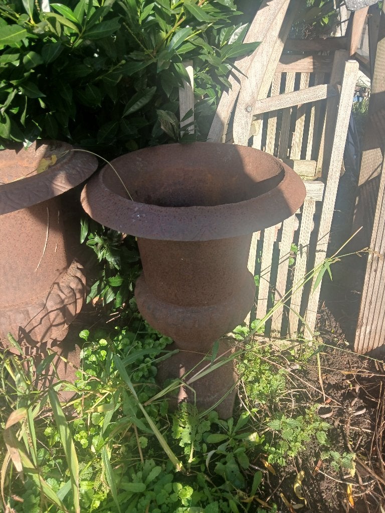 Gietijzeren vazen, Jardin & Terrasse, Enlèvement, Utilisé