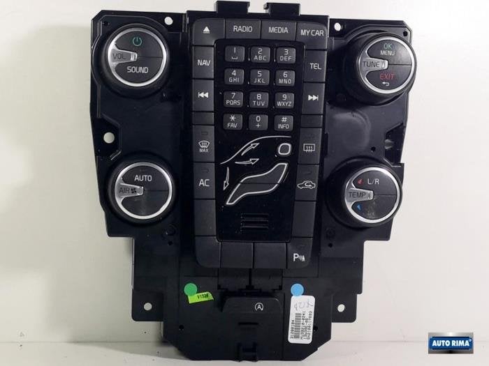 Panneau de commandes chauffage d'un Volvo V40, -, 3 mois de garantie, -, -