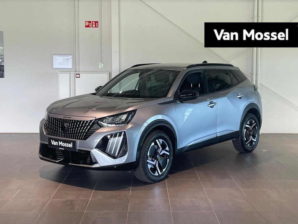 Peugeot 2008 1.2 HYBRID 136 e-DSC6 Allure, Stof, Gebruikt, Zwart, 110 g/km