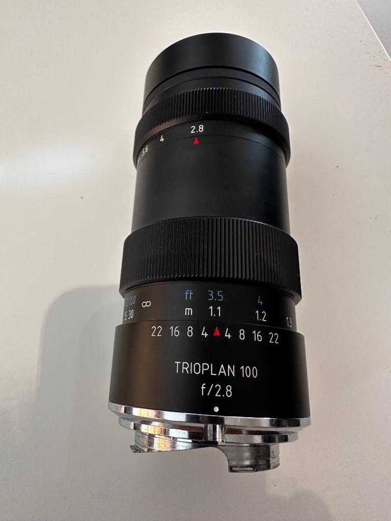 Leica M: Meyer Optik Görlitz 100/2,8 Trioplan 100 II, TV, Hi-fi & Vidéo, Photo | Lentilles & Objectifs, Neuf, Monture L, Téléobjectif