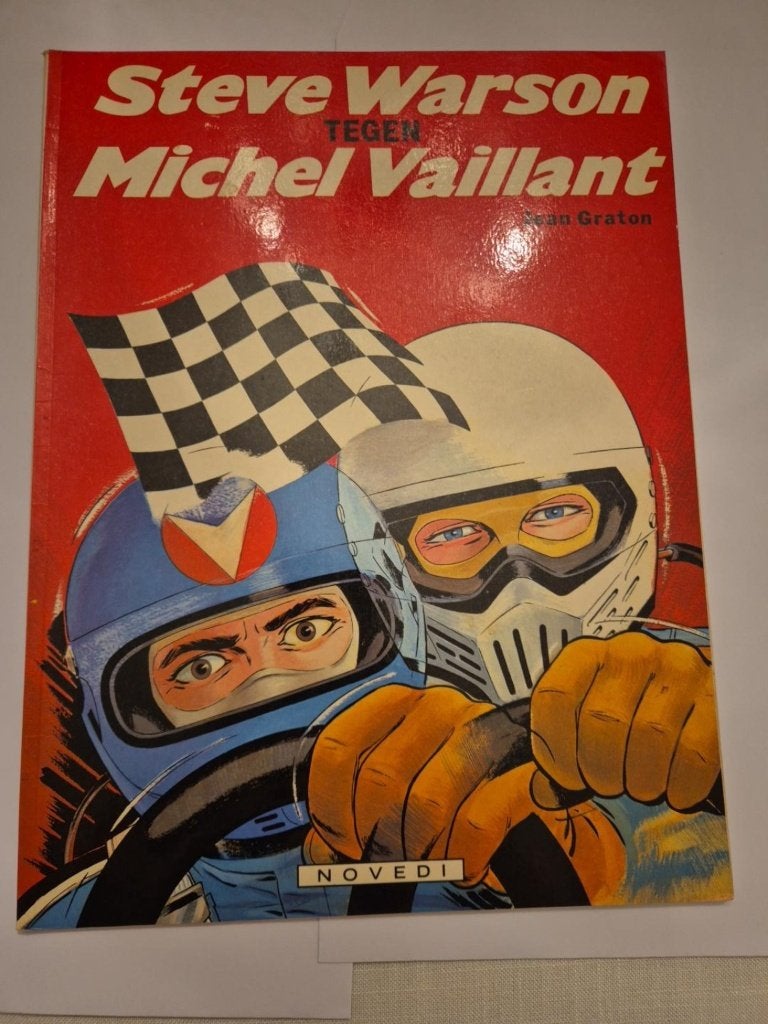 Michel Vaillant – Steve Warson tegen Michel Vaillant, Livres, Jean Graton, Une BD, Utilisé, Envoi