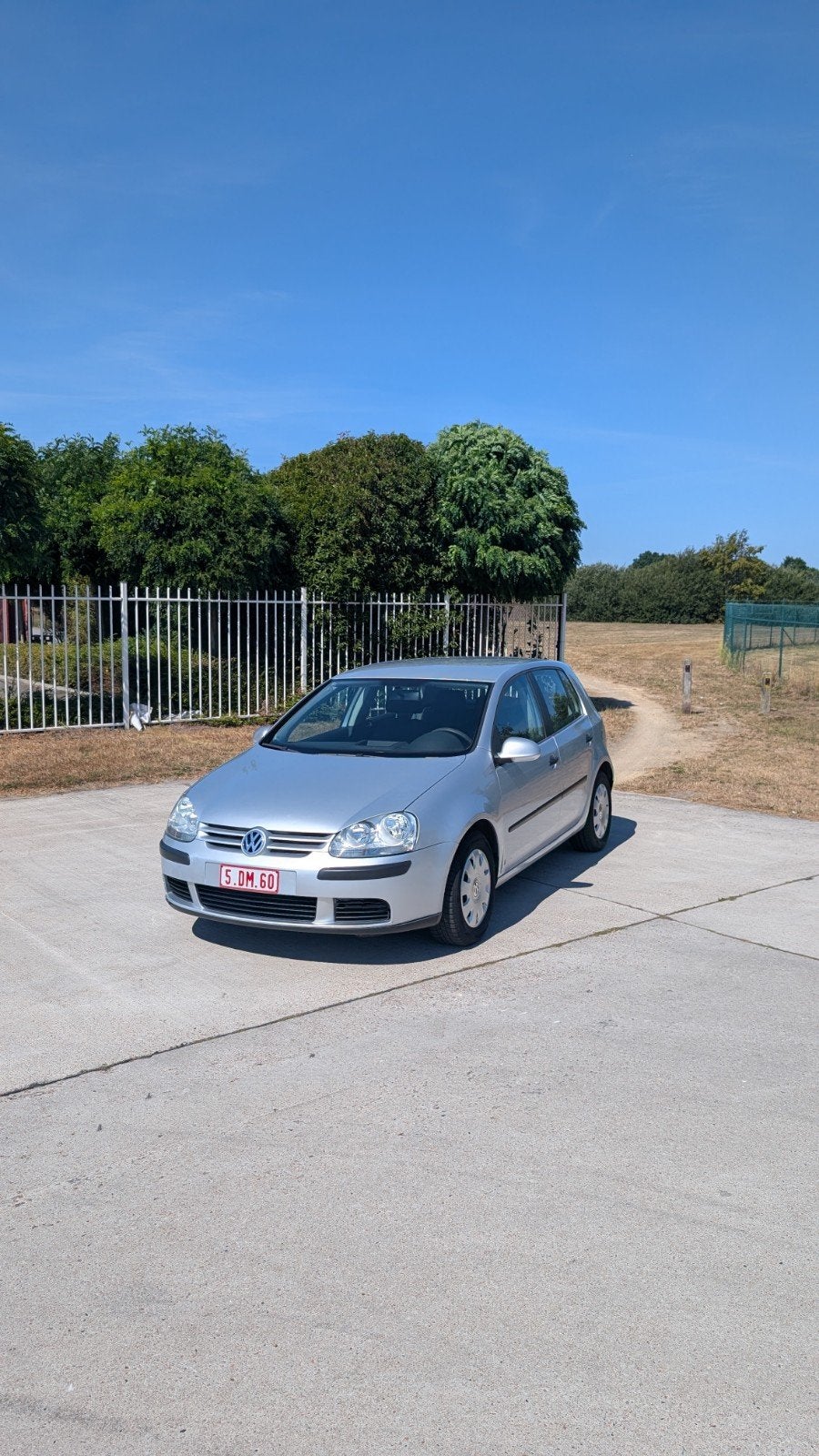 Volkswagen golf 5 - 1e eigenaar - 128.xxx km -Blanco gekeurd, Autos, Volkswagen, Argent ou Gris, Achat, 5 portes, 5 places