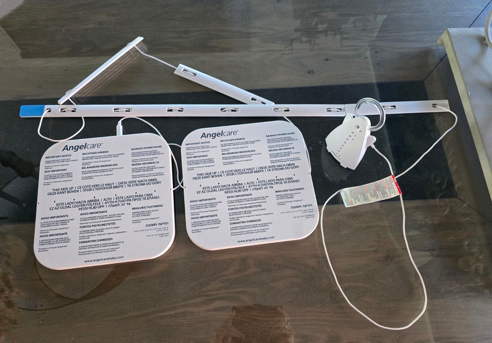 Angelcare AC701 Babyfoon met Bewegingssensor (Sensorpads), Kinderen en Baby's, Babyfoons, Ophalen of Verzenden, Zo goed als nieuw