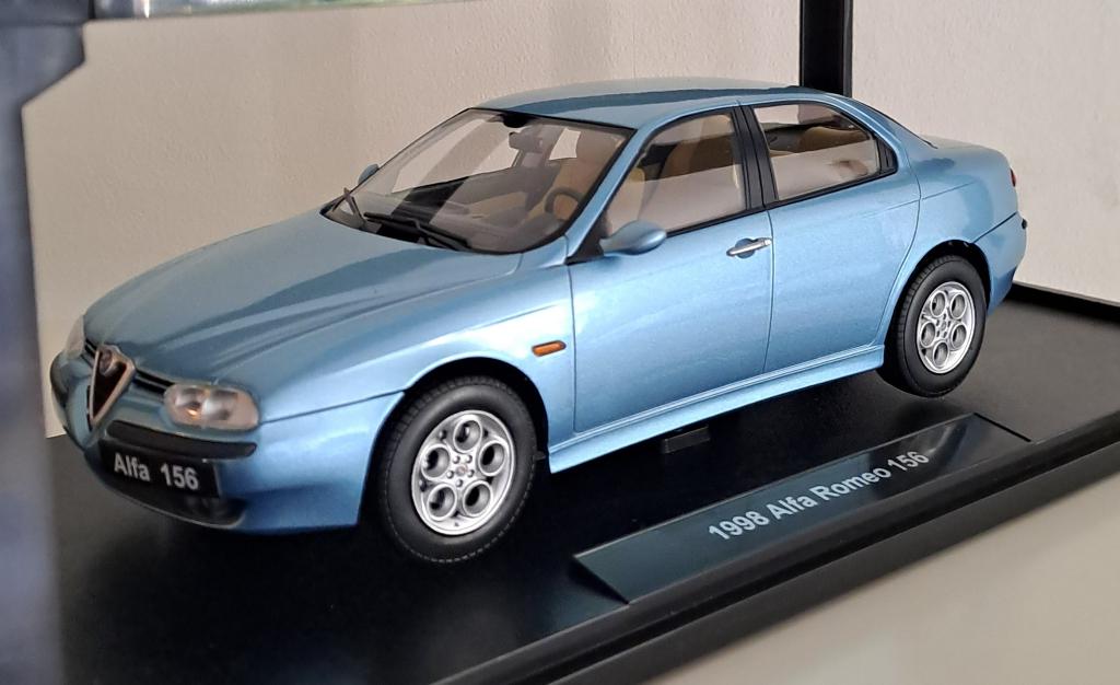Alfa Romeo 156  - 1998 -, Hobby en Vrije tijd, Modelauto's | 1:18, Verzenden, Nieuw, Auto, Overige merken
