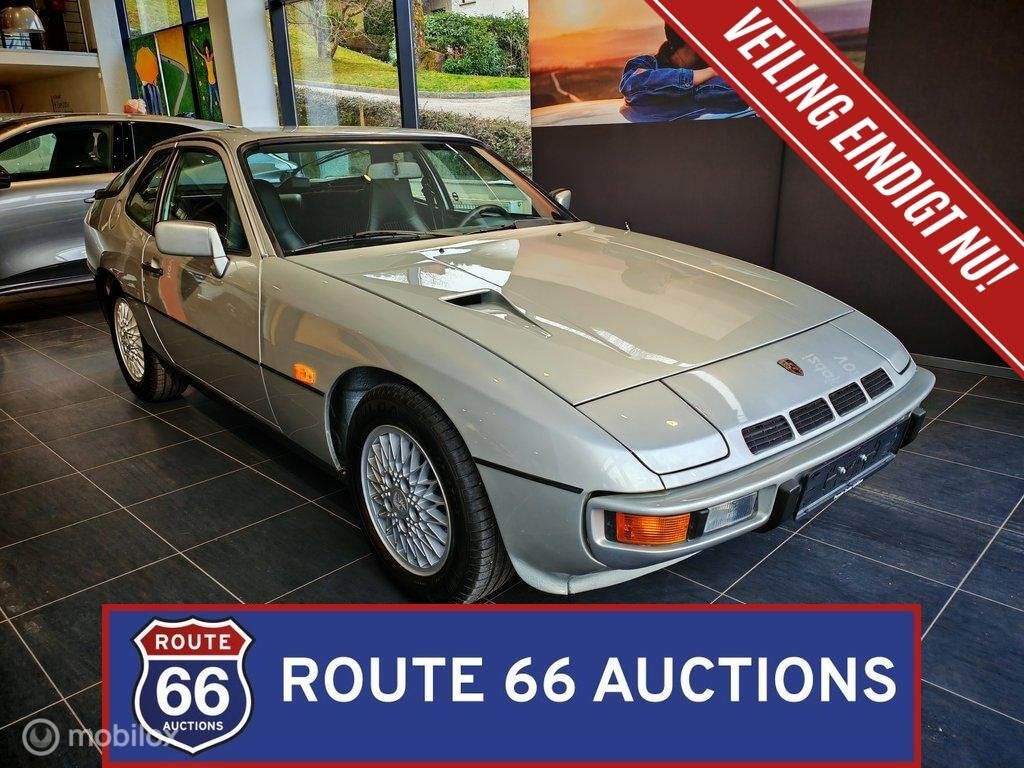 Porsche 924 Turbo | 1980 | Route 66 Auctions, Zwart, Bedrijf, Overige carrosserie, Porsche
