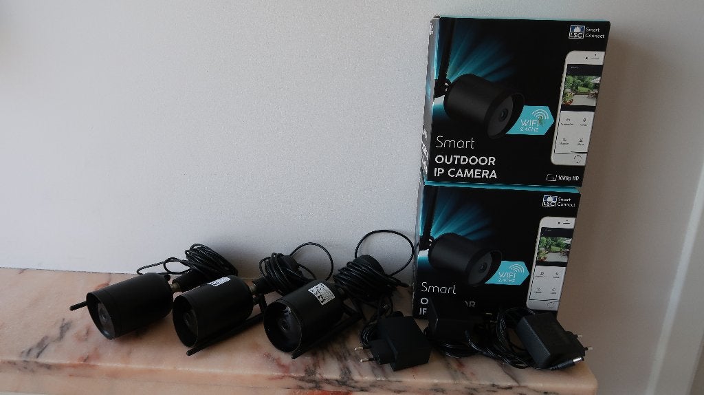 LSC camera's in/outdoor + deurbel en chime, Enlèvement ou Envoi, Utilisé