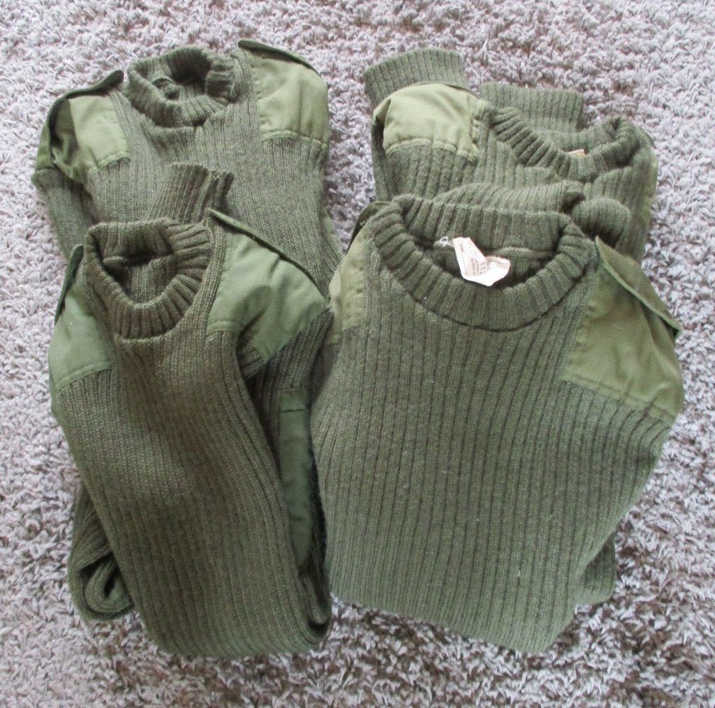 ABL - Wollen trui, olijfgroen, Ophalen of Verzenden, Landmacht, Kleding of Schoenen